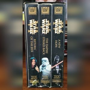 Star Wars Original Movie Trilogy VHS!